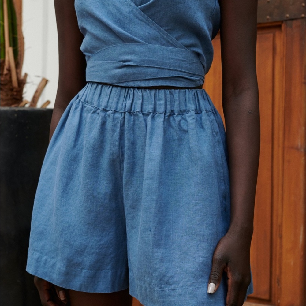 LinenFox Kim linen Shorts